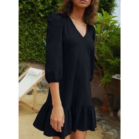 Nation LTD Danika Dress in Black - Picture 2 of 9